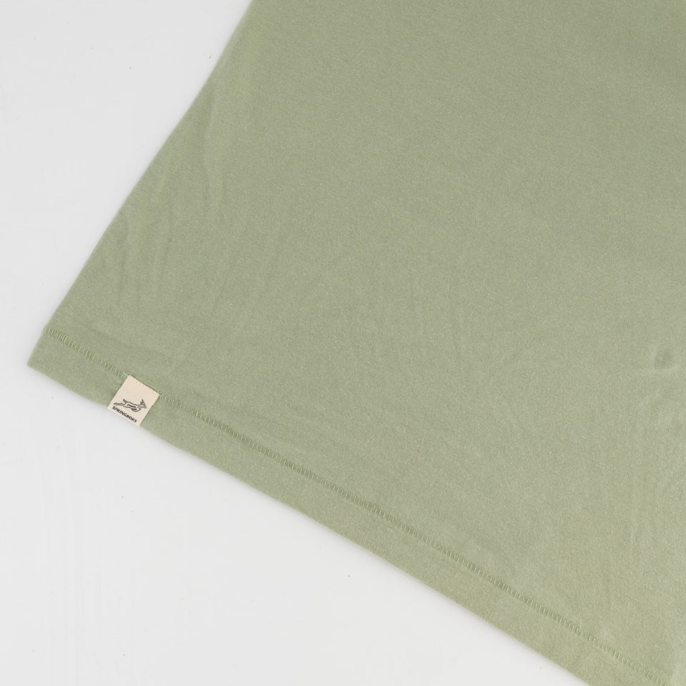 Springboks SML Bok HS Regular Crew Tee - Desert Sage