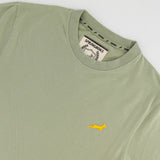 Springboks SML Bok HS Regular Crew Tee - Desert Sage