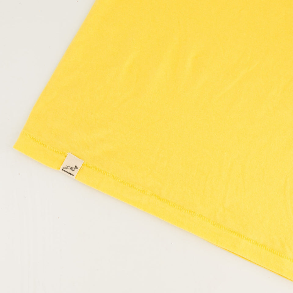 Springboks SML Bok HS Regular Crew Tee - Sunshine