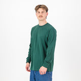 Springboks SML EMB LS Crew Tee - OS Green