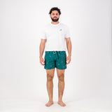 Springboks Summer Pop Print Swim Shorts - Teal