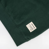 Springboks Twill SLV Quarter Zip Sweat - OS Green