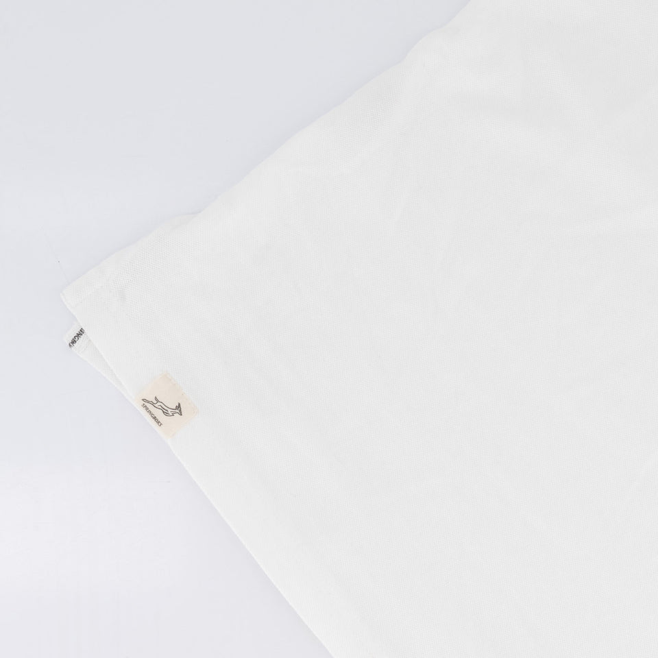 Springboks Vintage SB EMB 2 B SS Polo - White
