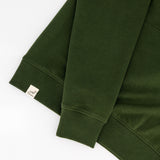 Springboks Word Quarter Zip Sweat - Military Olive