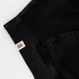 Stillknocks Acid Wash Hoodie Sweat- Black