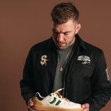 Stillknocks X Coolway X Old School Sneaker-Ivory