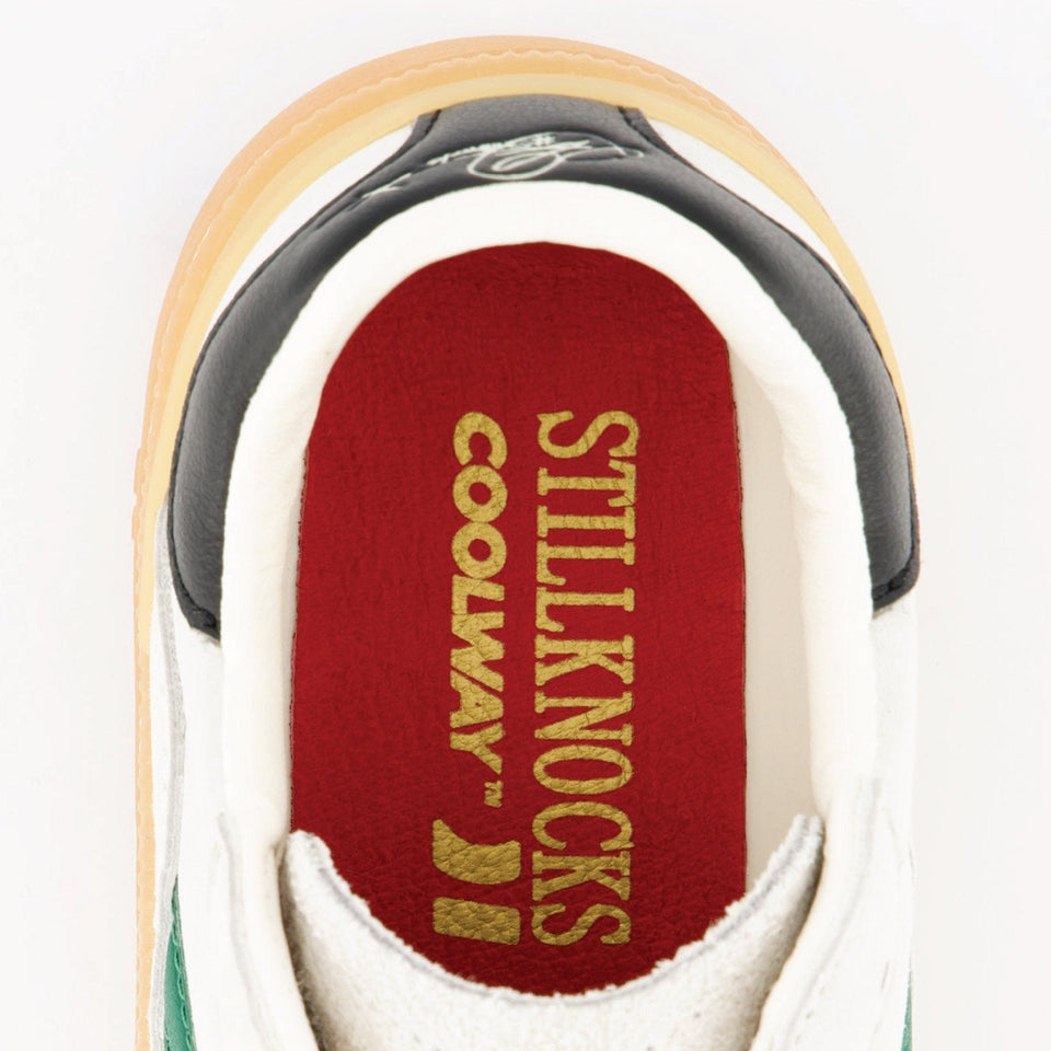 Stillknocks X Coolway X Old School Sneaker-Ivory
